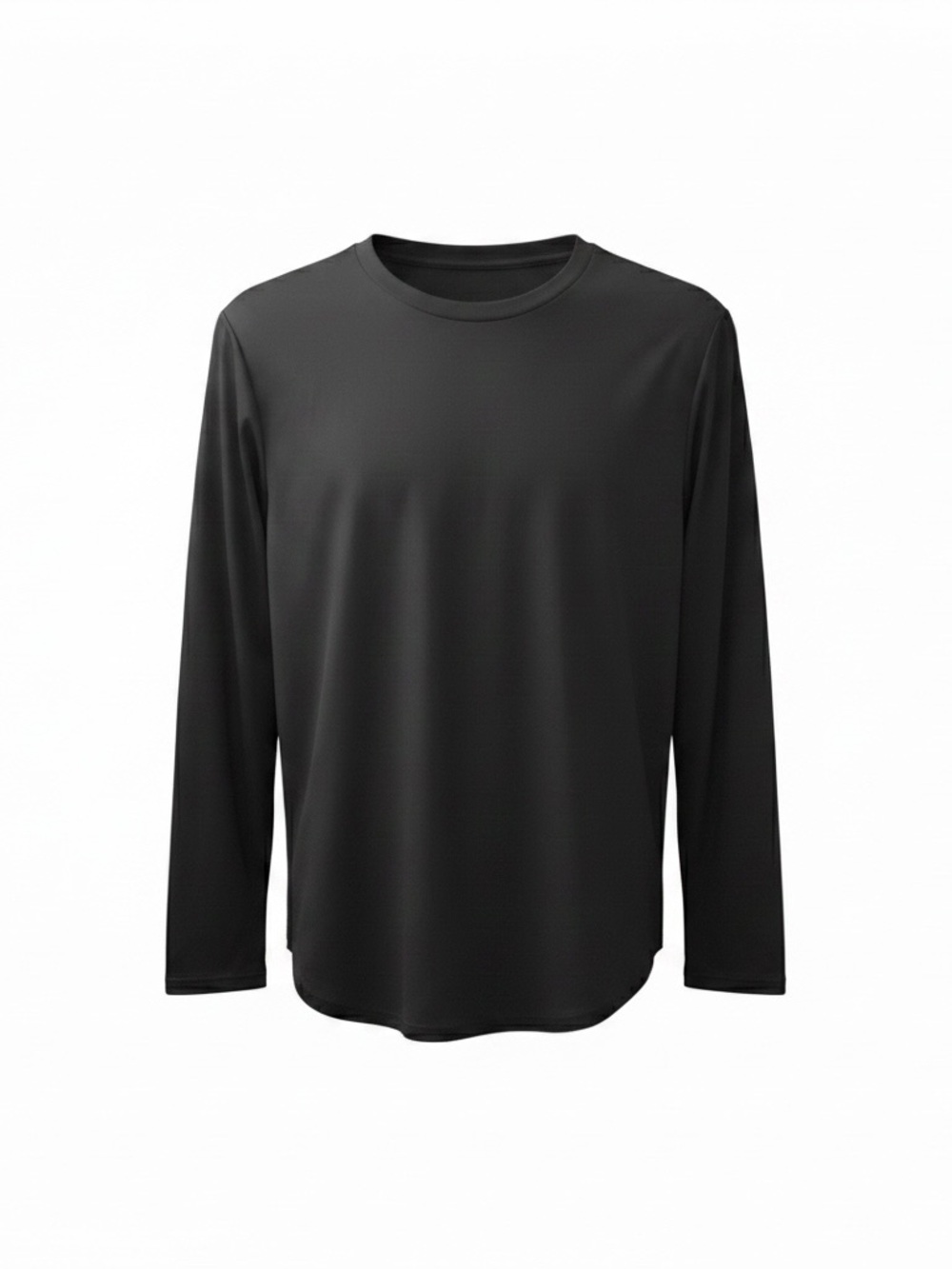 Jockey Black Long Sleeve Performance Top - Lattice Cuff Detail - Size XL